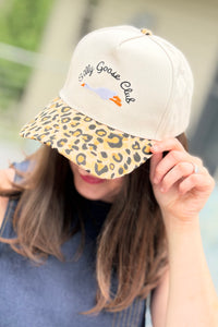 Silly Goose Club Hat - Leopard