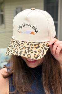 Silly Goose Club Hat - Leopard