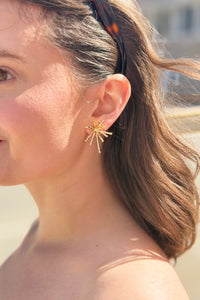 Vintage-Inspired Floral Drop Earrings