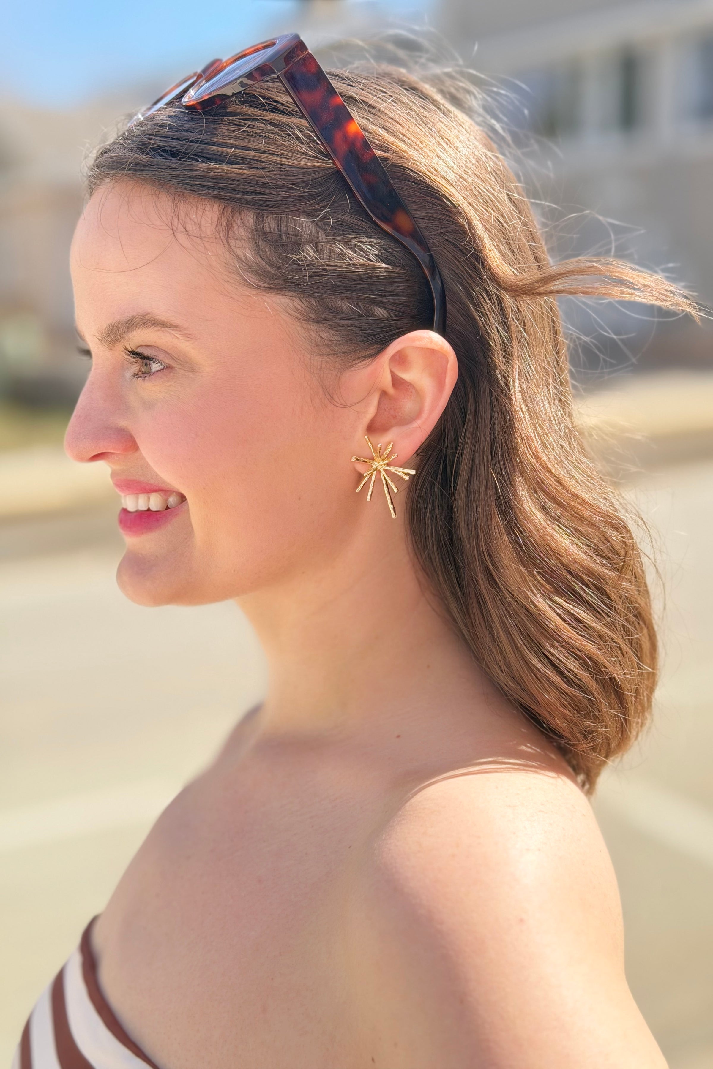 Vintage-Inspired Floral Drop Earrings