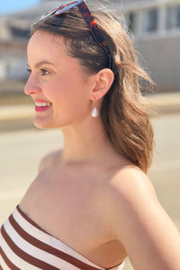 Baroque Pearl Water Drop Earrings