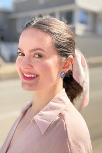Artistic Floral Inspired Drop Earrings