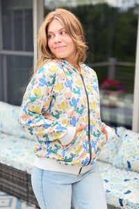 Zip Up Hoodie - Desert Cactus