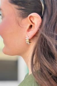 Elegant Vintage Pearl Drop Earrings