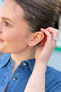 Miniature Bee Stud Earrings