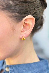 Charming Cherry Drop Earrings