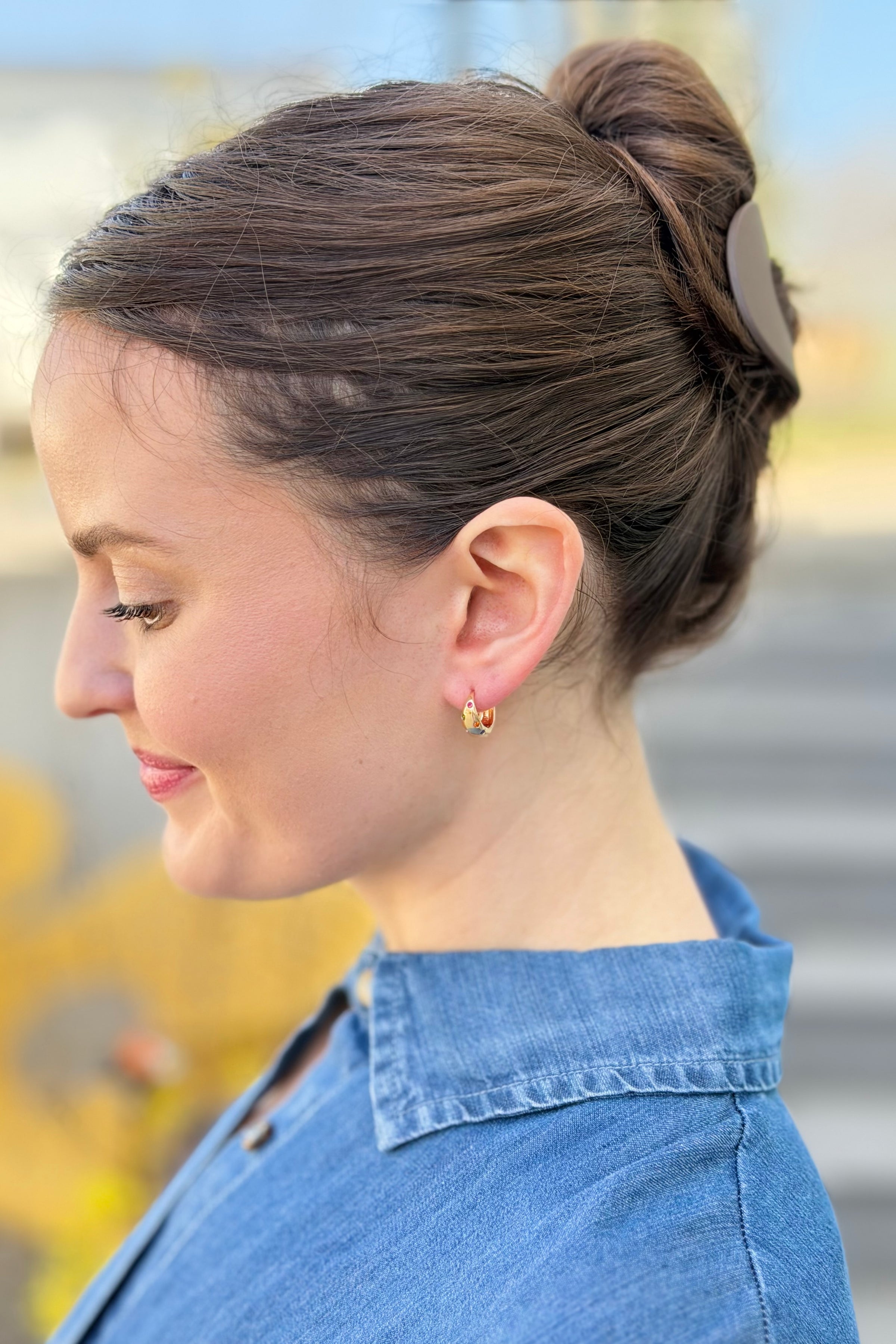 Vintage-Inspired Chic Gemstone Drop Earrings