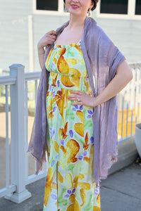Boho Scarf - Light Purple