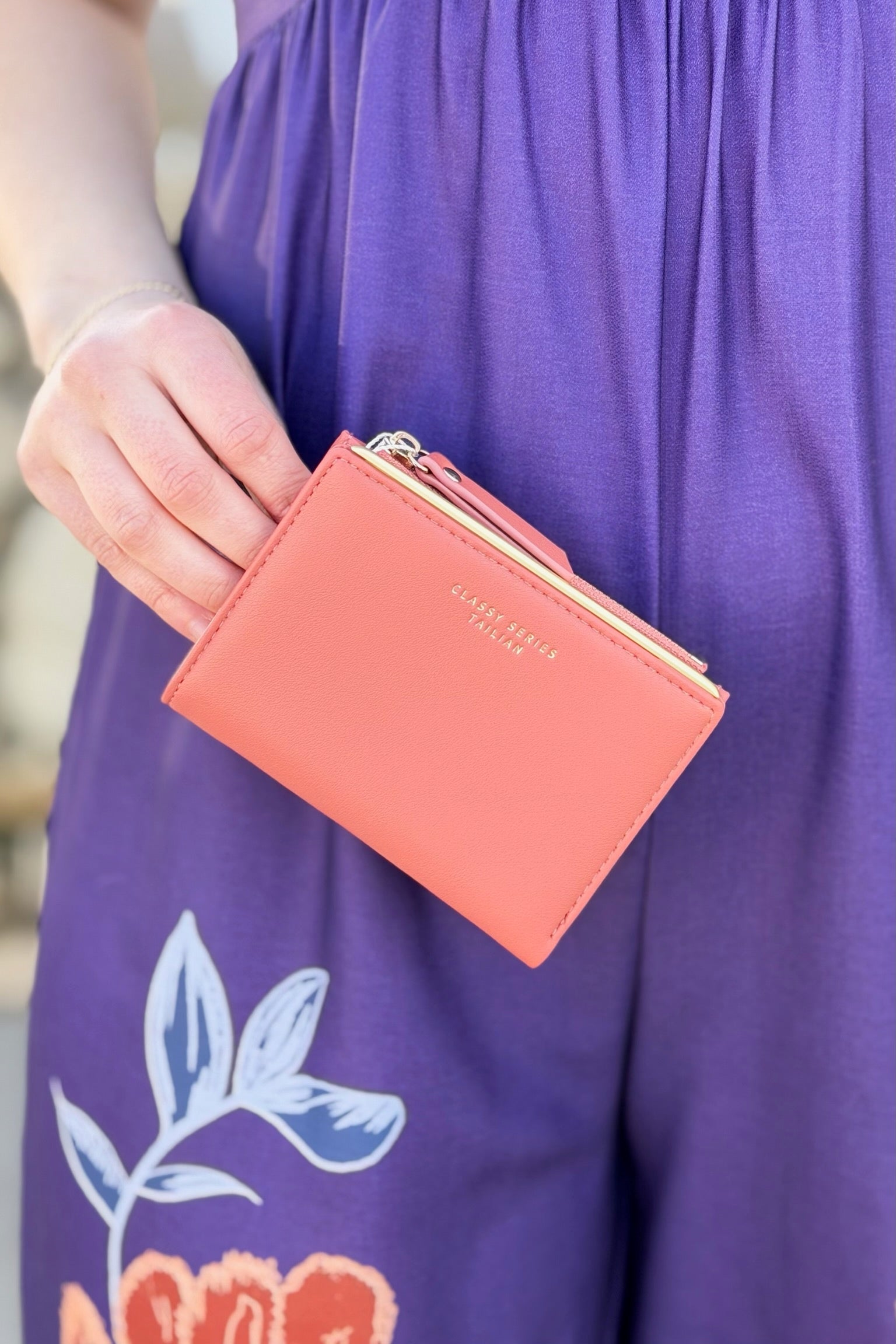 Classy Mini Wallet - Red