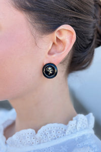 Geometric Rose-Inspired Earrings