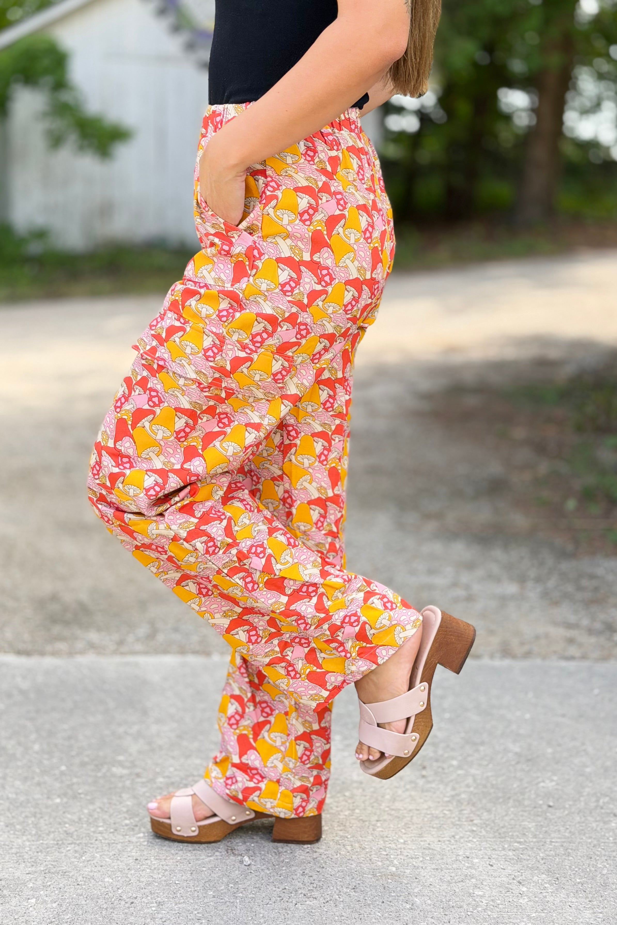 Wild Mushroom Cargo Pants