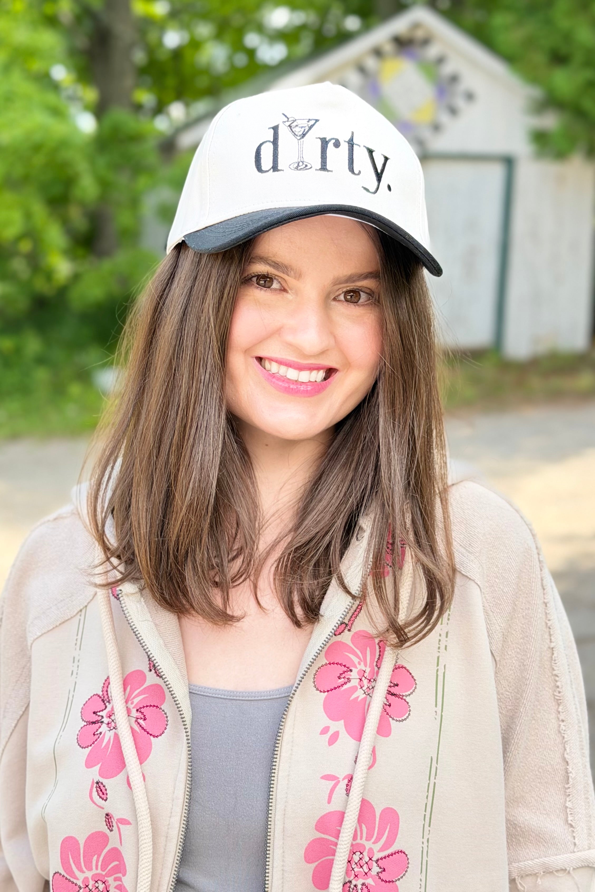 Dirty Martini Two Tone Hat - Black