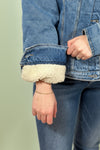 Sherpa Lined Jean Trucker Jacket