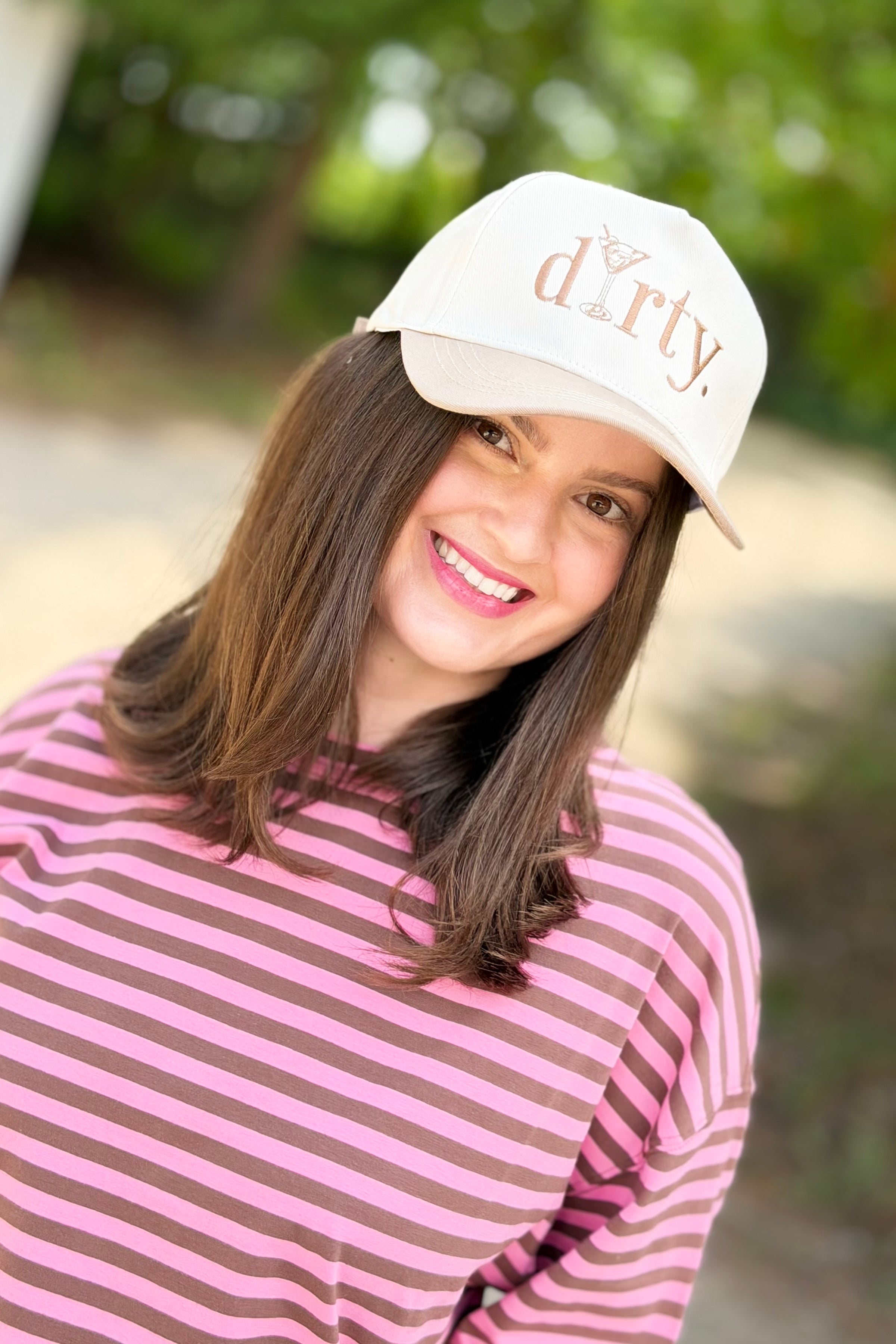 Dirty Martini Two Tone Hat - Mocha