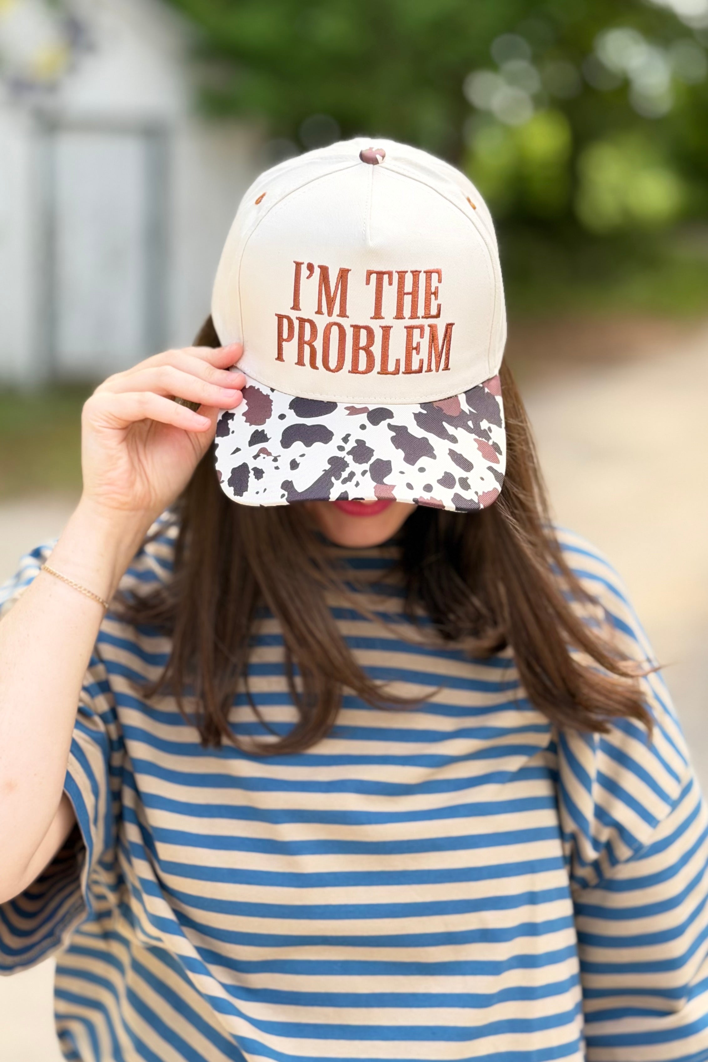 I'm The Problem Hat - Cow