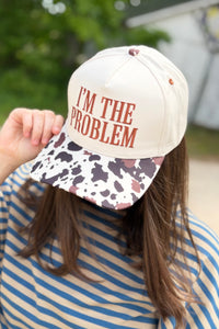 I'm The Problem Hat - Cow