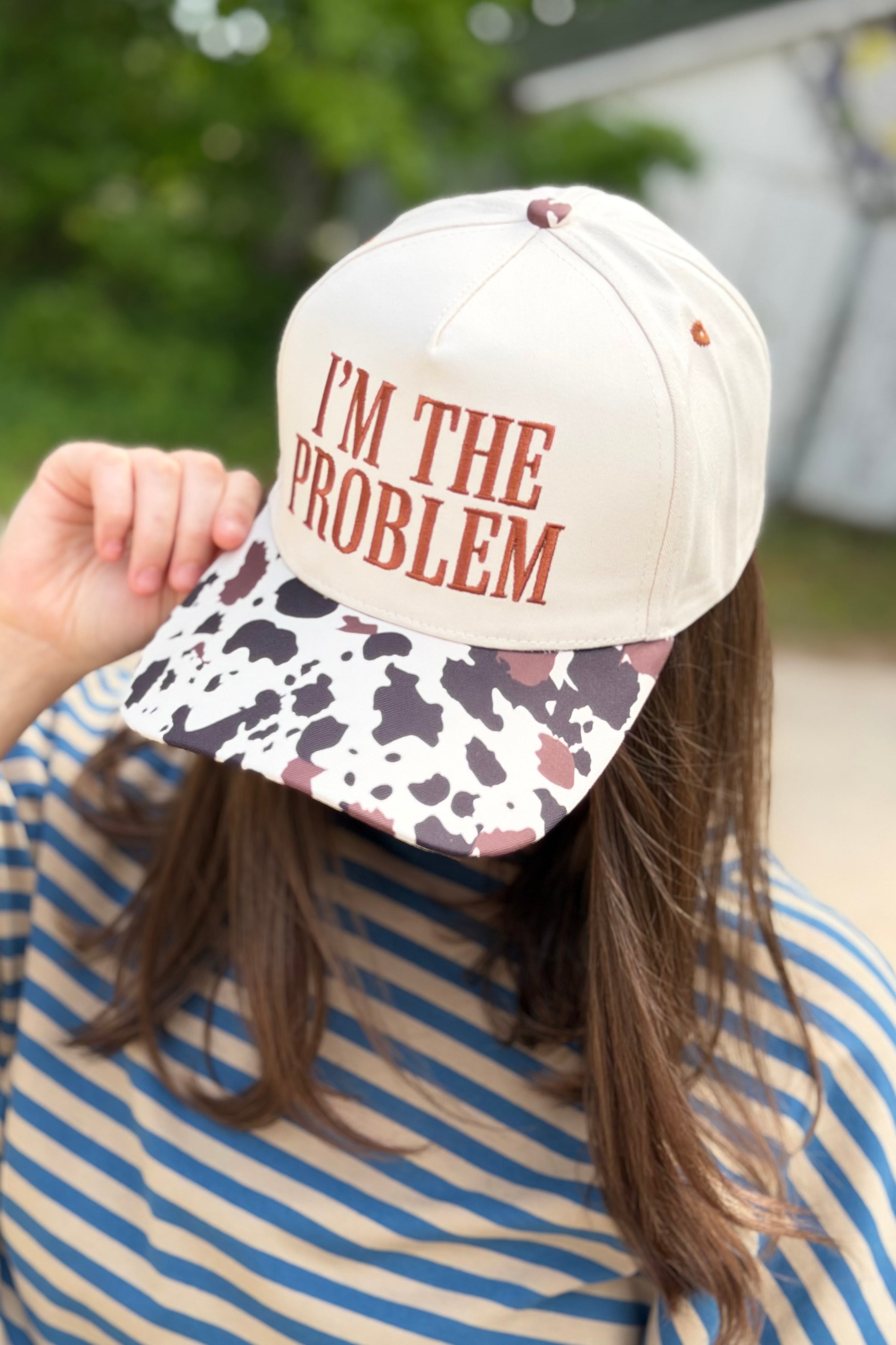 I'm The Problem Hat - Cow