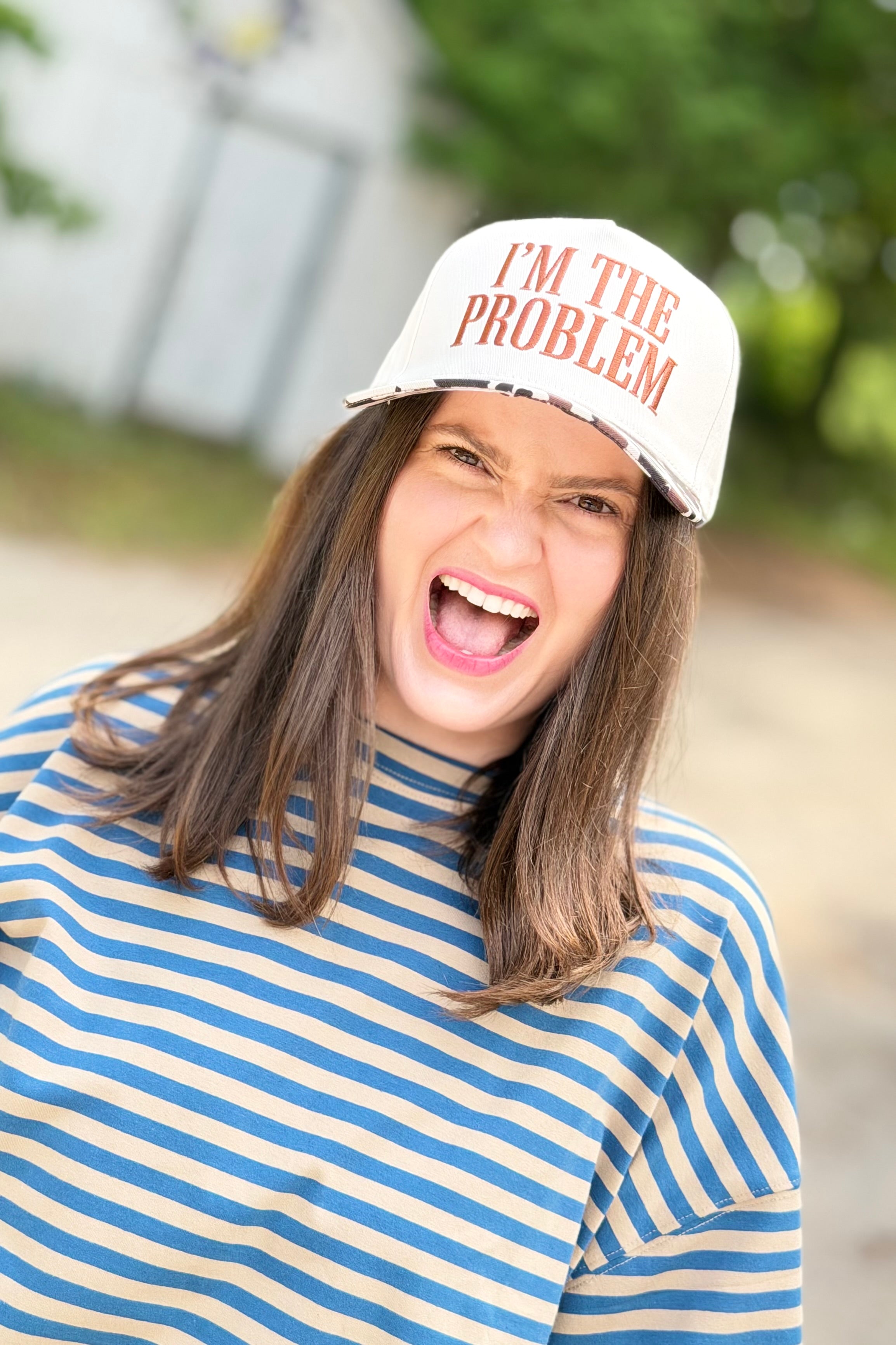 I'm The Problem Hat - Cow