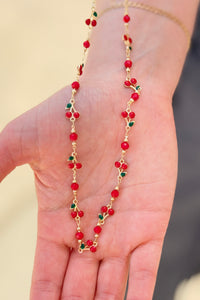 Cherry Link Necklace
