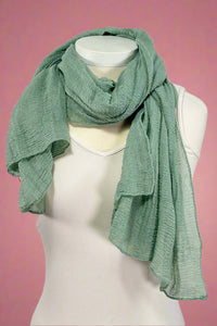Insect Repellent Scarf -  Sage