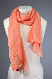 Insect Repellent Scarf - Peach