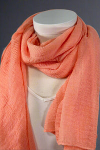 Insect Repellent Scarf - Peach
