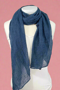 Insect Repellent Scarf -  Navy