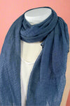 Insect Repellent Scarf -  Navy