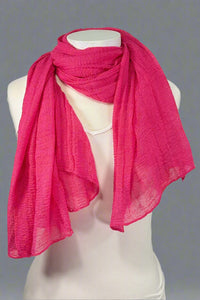 Insect Repellent Scarf - Raspberry