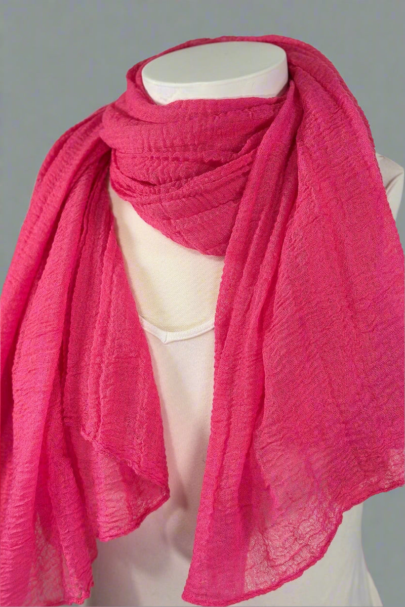 Insect Repellent Scarf - Raspberry
