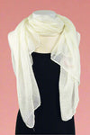 Insect Repellent Scarf - Ivory