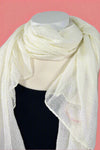 Insect Repellent Scarf - Ivory