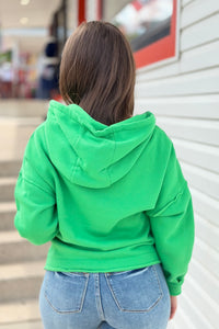 Malibu Cotton Hoodie - Green