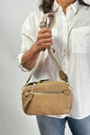 Boho Guitar Strap Crossbody - Mocha