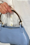 Brisbane Shaped Crossbody -  Dusty Blue
