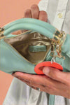 Baghdad Half-Moon Crossbody - Seafoam