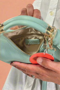Baghdad Half-Moon Crossbody - Seafoam