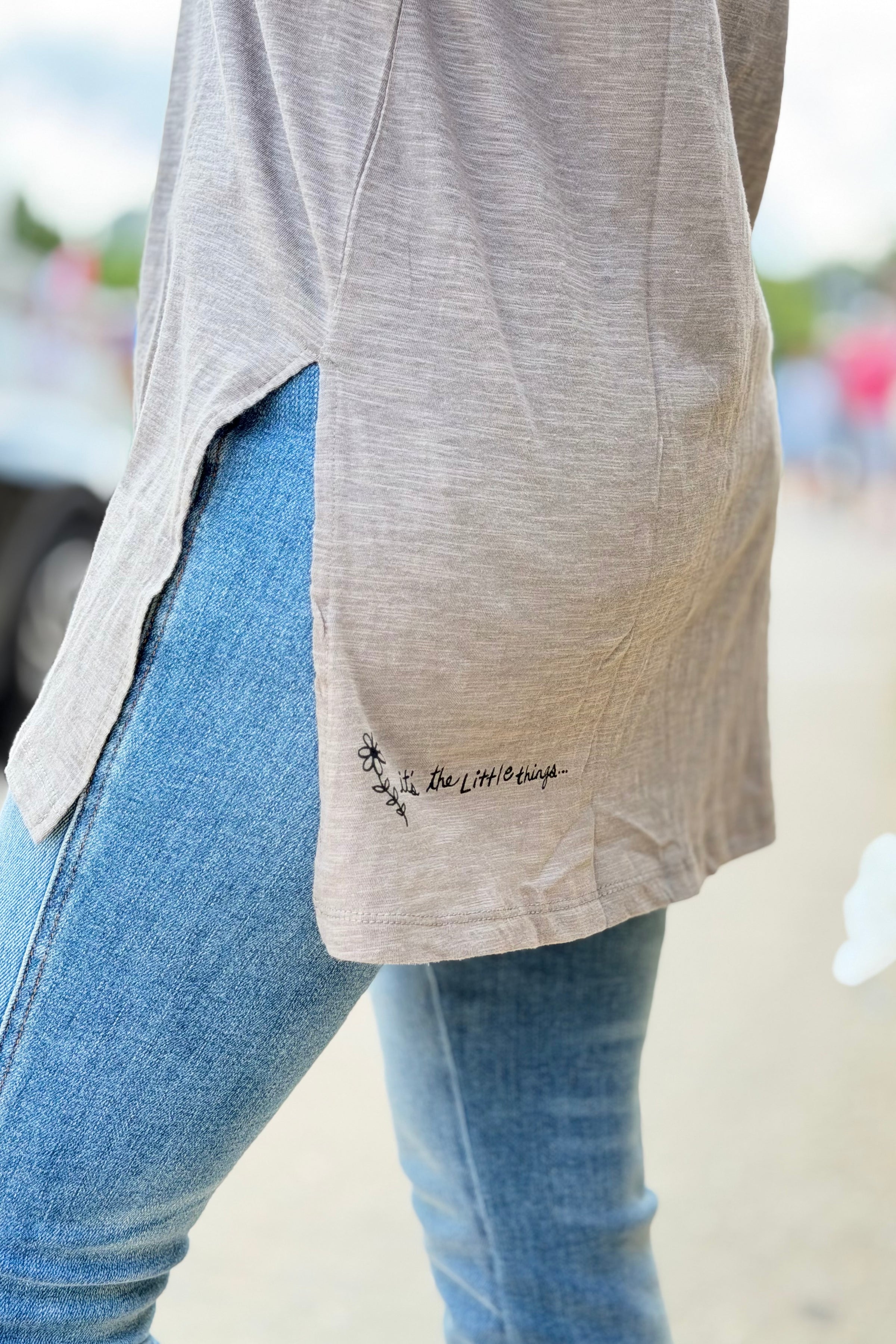 Doodle Tee - Ash