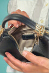 Baghdad Half-Moon Crossbody - Black