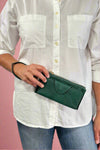 Kyla Snap Closure Wallet - Forest Green