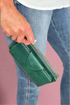 Kyla Snap Closure Wallet - Forest Green
