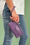 Kyla Snap Closure Wallet - Purple