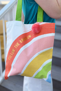 Rainbow Canvas Bag