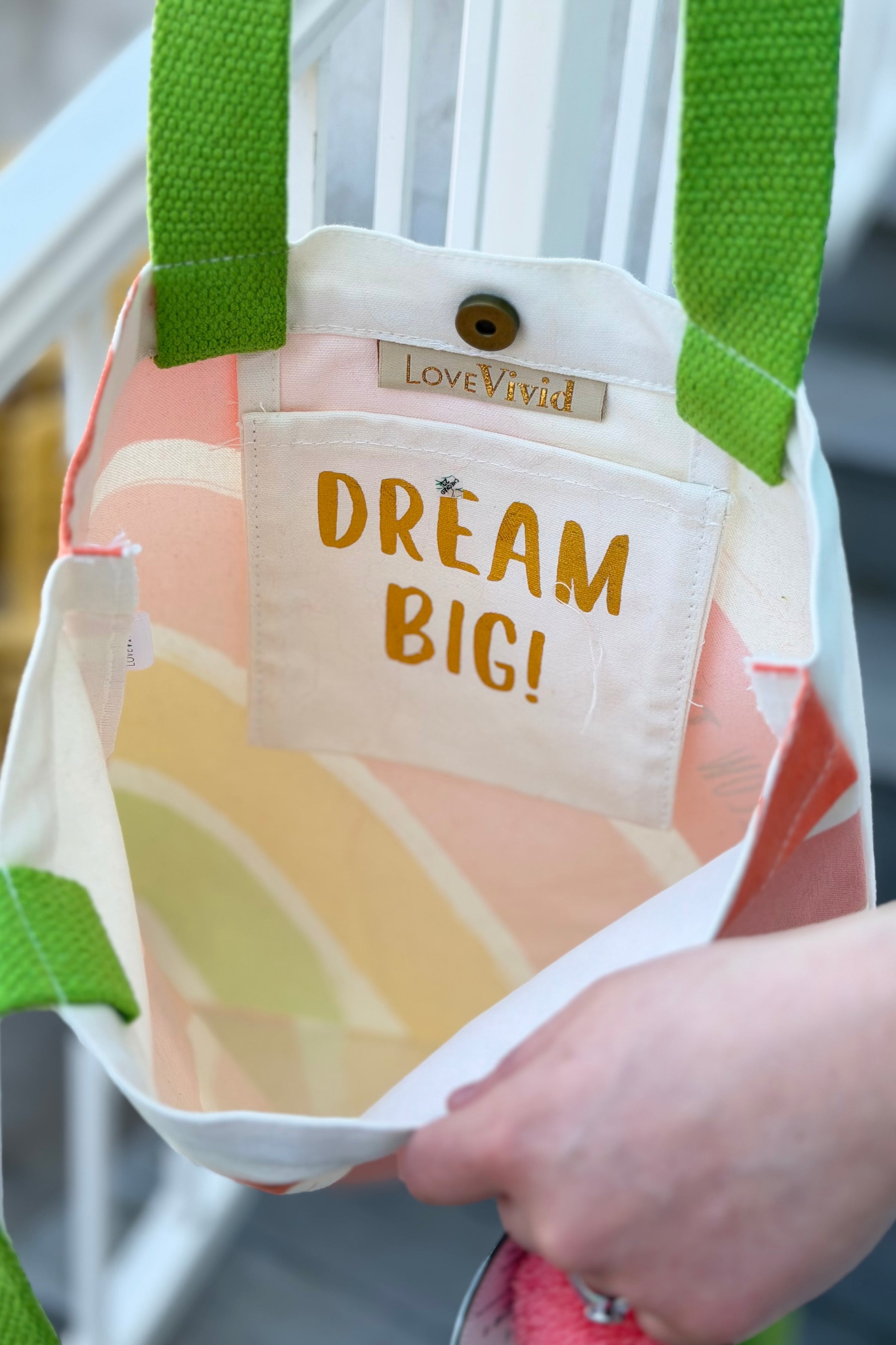 Rainbow Canvas Bag