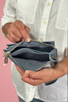 Kyla Wallet With Snap Closure - Jean
