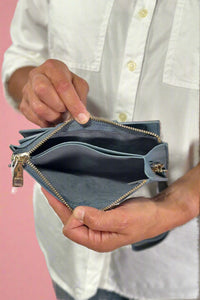 Kyla Wallet With Snap Closure - Jean
