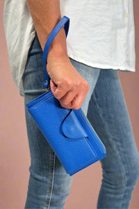 Kyla Snap Closure Wallet - Royal Blue
