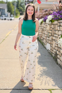 Double Layered Tank Top - Green