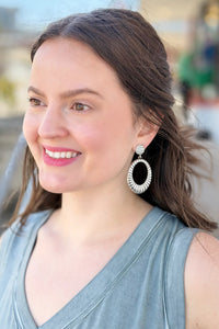 Sedona Style Striped Earrings