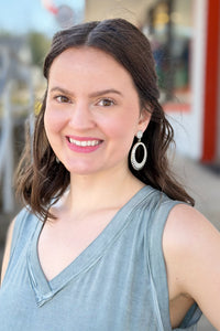 Sedona Style Striped Earrings